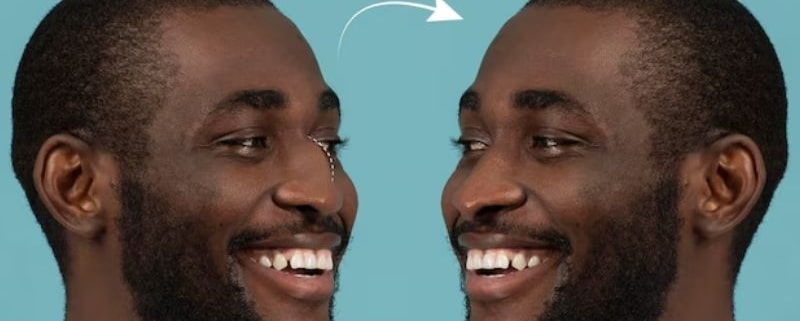 rinoplastia nariz negroide​