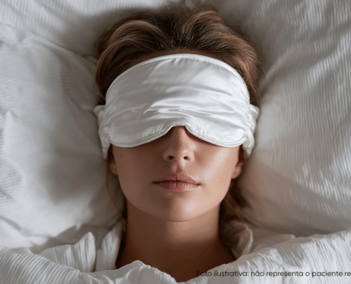 como dormir após rinoplastia