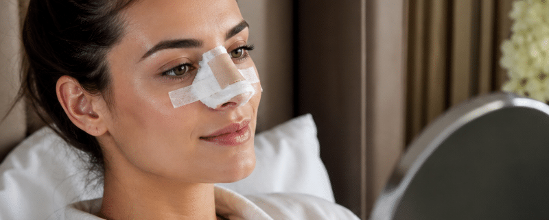 Pós-operatório da rinoplastia